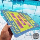 1020.dogs In Yard Do Not Enter Metal Tin Sign, 12x18 in, Indoor/Outdoor Decorative Sign - a4