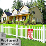 1024.dogs In Yard Do Not Enter Metal Tin Sign, 12x18 in, Indoor/Outdoor Decorative Sign - a4