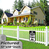 1024.dogs In Yard Do Not Enter Metal Tin Sign, 12x18 in, Indoor/Outdoor Decorative Sign - a4