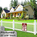 1024.dogs In Yard Do Not Enter Metal Tin Sign, 12x18 in, Indoor/Outdoor Decorative Sign - a4