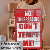 1024.dogs In Yard Do Not Enter Metal Tin Sign, 12x18 in, Indoor/Outdoor Decorative Sign - a4