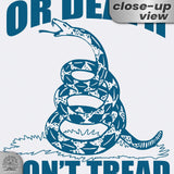 Do Not Tread On Me - Liberty or Death Metal Sign 19