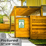 Do Not Tread On Me - Liberty or Death Metal Sign 47