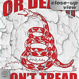 Do Not Tread On Me - Liberty or Death Metal Sign 83
