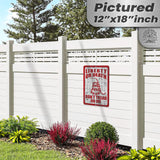 Do Not Tread On Me - Liberty or Death Metal Sign 109