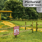 Do Not Tread On Me - Liberty or Death Metal Sign 110