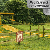 Do Not Tread On Me - Liberty or Death Metal Sign 158