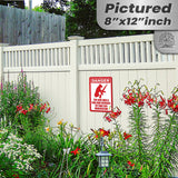 Dog Has A Gun No Trespassing - Funny Security Sign 7