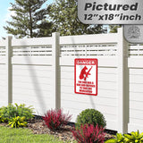 Dog Has A Gun No Trespassing - Funny Security Sign 13