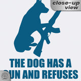 Dog Has A Gun No Trespassing - Funny Security Sign 19