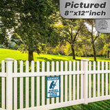 Dog Has A Gun No Trespassing - Funny Security Sign 22