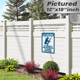 Dog Has A Gun No Trespassing - Funny Security Sign 29