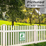 Dog Has A Gun No Trespassing - Funny Security Sign 38