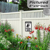 Dog Has A Gun No Trespassing - Funny Security Sign 71