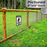 Dog Has A Gun No Trespassing - Funny Security Sign 73