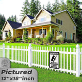 Dog Has A Gun No Trespassing - Funny Security Sign 76