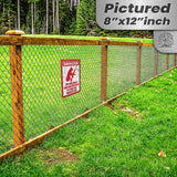 Dog Has A Gun No Trespassing - Funny Security Sign 89