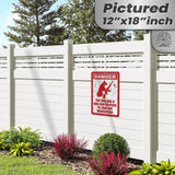 Dog Has A Gun No Trespassing - Funny Security Sign 93