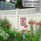 Dog Has A Gun No Trespassing - Funny Security Sign 103