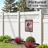 Dog Has A Gun No Trespassing - Funny Security Sign 125