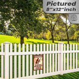 Dog Has A Gun No Trespassing - Funny Security Sign 134