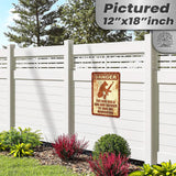 Dog Has A Gun No Trespassing - Funny Security Sign 157