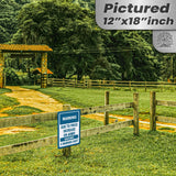 No Warning Shot Trespassing Sign - Ammo Price 30