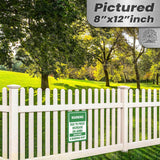 No Warning Shot Trespassing Sign - Ammo Price 38