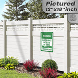 No Warning Shot Trespassing Sign - Ammo Price 45