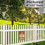 No Warning Shot Trespassing Sign - Ammo Price 150